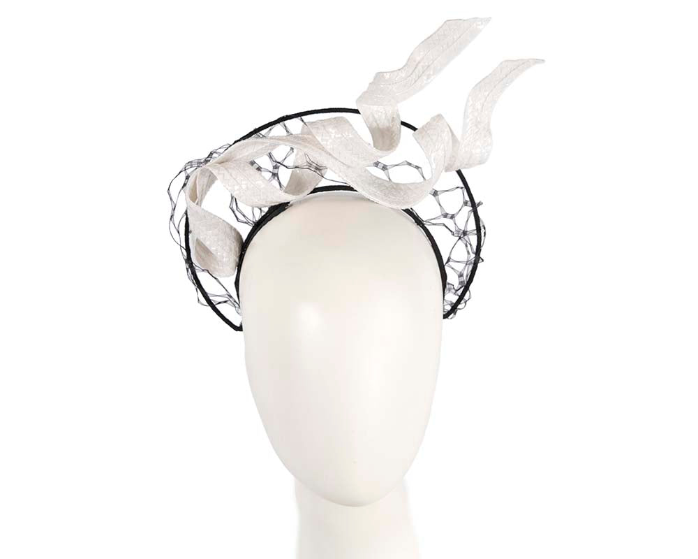 Black & White fascinator headband by BELIEVERA-0